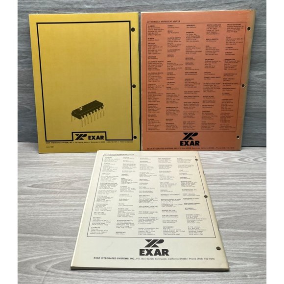 Exar Product Guide Applications and Function Generator Data Books Vintage 1970s - Picture 9 of 12